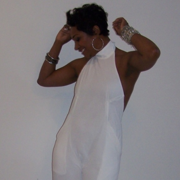 Deep Backless Jumper - Picture 1 of 3